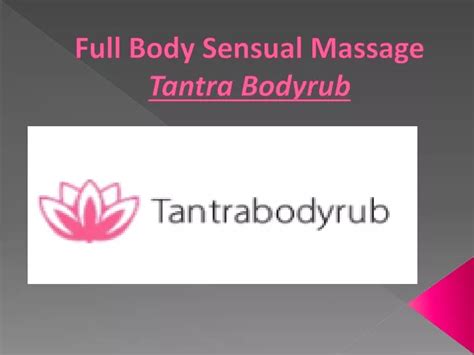 Full Body Sensual Massage Whore Ballina